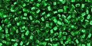 Бисер TOHO Treasure [027] Kelly Green Silver Lined