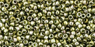 Бисер TOHO 15/0 [457] Gold-Lustered Green Tea (#356)