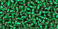 Бисер TOHO Treasure [036] Silver-Lined Green Emerald