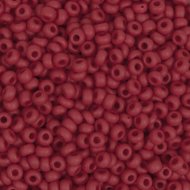 Бисер [93190 matt] красный матовый 10/0