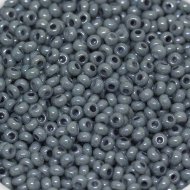 Бисер [46035] голубой с цветным глянцем 10/0 (25гр.)