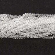 Рондель гранёный Crystal 2х3 (нитка)