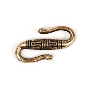 Замочек S-hook ("золото") 12х23