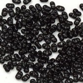 Бисер Farfalle [23980] чёрный 2х4 (25гр.)