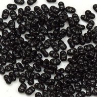 Бисер Farfalle [23980] чёрный 2х4 (25гр.)