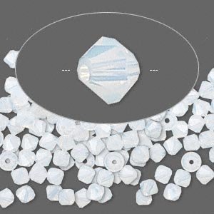 5328 SW биконус White Opal (234) 4мм (10шт.) 5328 SW биконус White Opal (234) 4мм (10шт.)