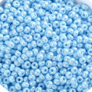 Бисер [68000] нежно-голубой глянцевый 10/0
