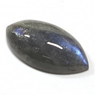 Спектролит (лабрадор), кабошон "маркиза" 13х25 {8}