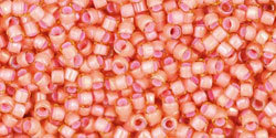 Бисер TOHO Treasure [924] Peach Lined Topaz